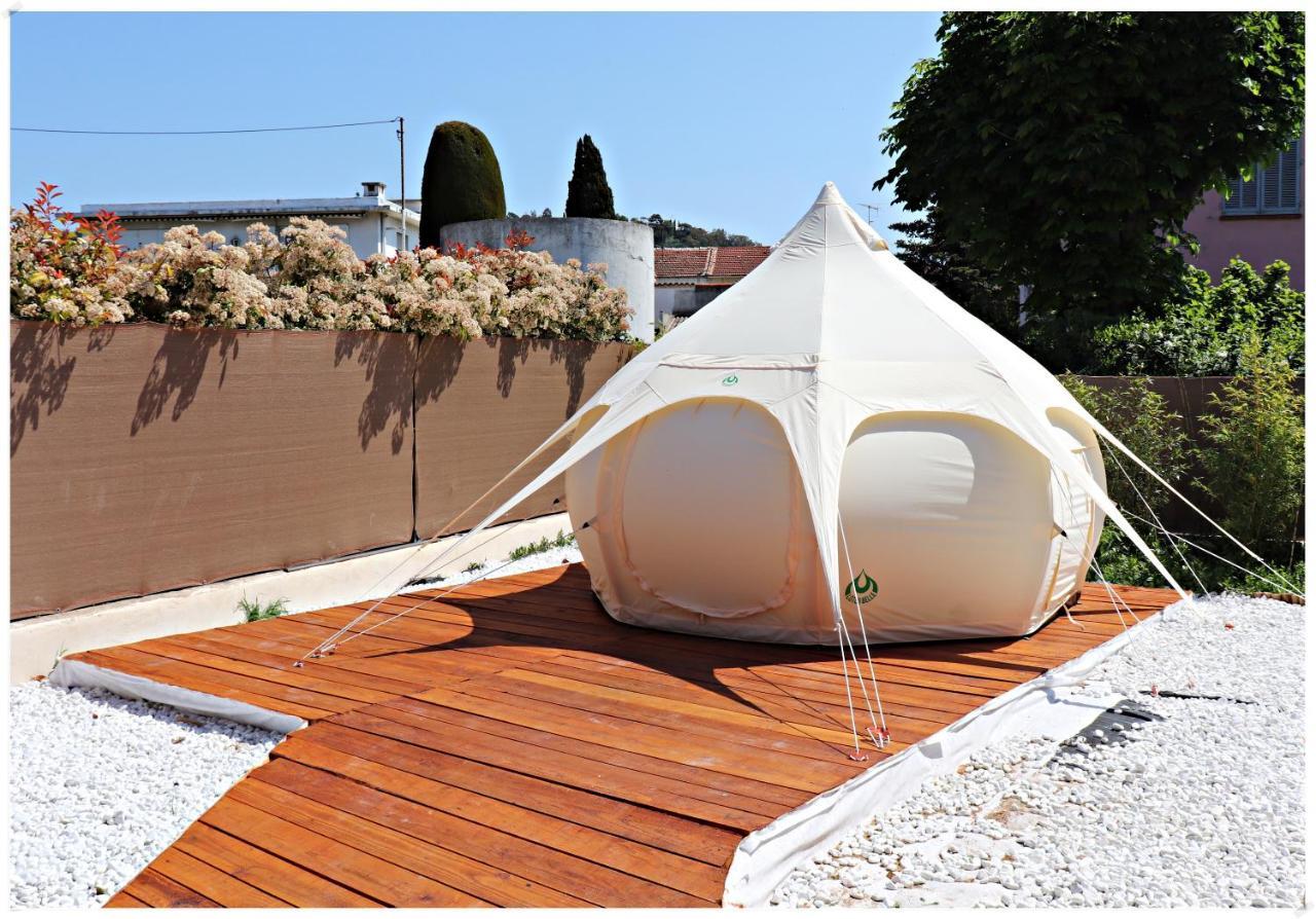 Superbe Glamping Avec Terrasse Privative 5Min Mer Κάννες Εξωτερικό φωτογραφία